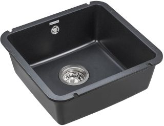 Мойка кухонная Paulmark Unter PM204543-BL чёрный